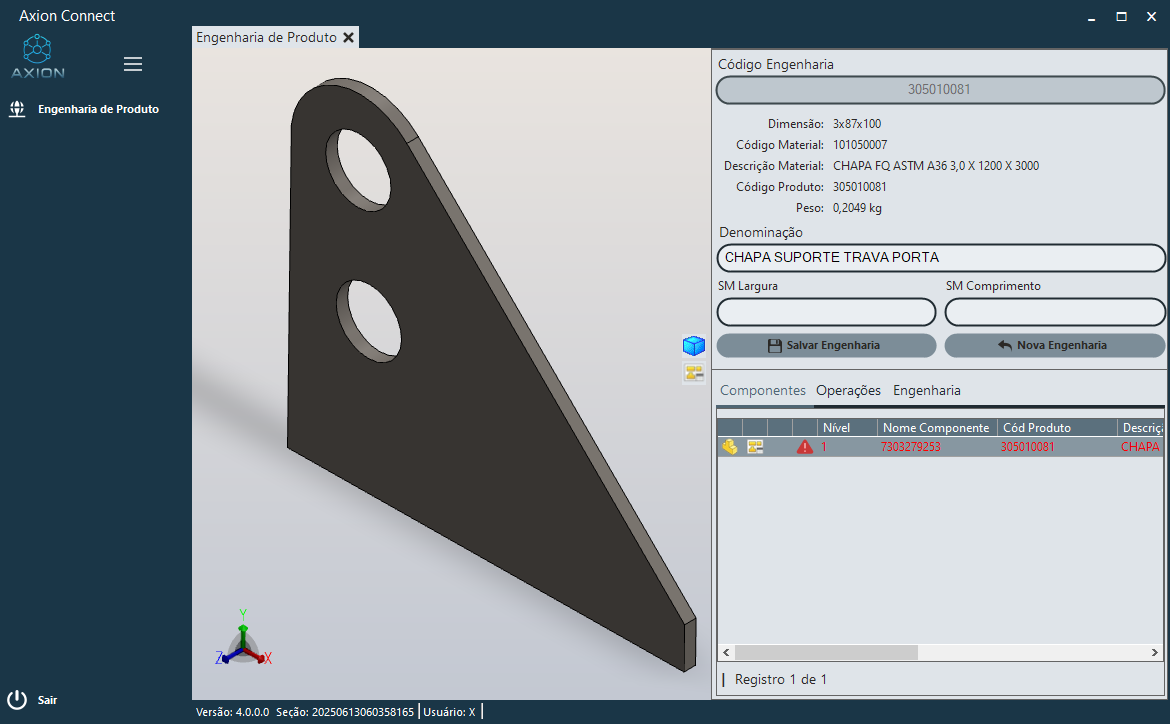 Axion para SolidWorks